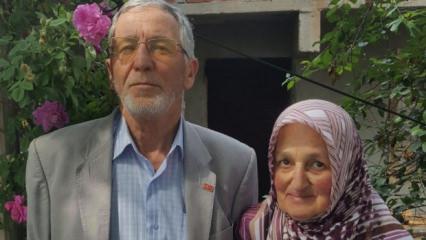 50 yıldır evli olan &ccedil;ift aynı g&uuml;n hayatını kaybetti