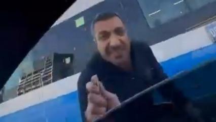 Yol verme tartışmasında aracın camını kıran s&uuml;r&uuml;c&uuml; unutamayacağı bir ceza aldı