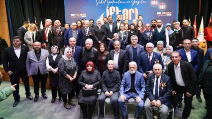 AK Parti İstanbul İl Başkanlığı&rsquo;nda Şehit aileleri ve gaziler iftarı