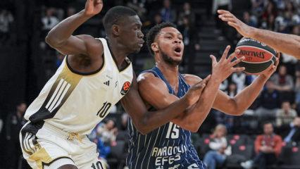 Anadolu Efes, Asvel'e 3 sayıyla kaybetti