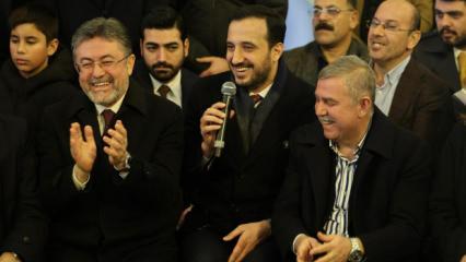 Bakanlar ve vatandaşlar İstanbul'da ateş başında Ramazan sohbetinde buluştu