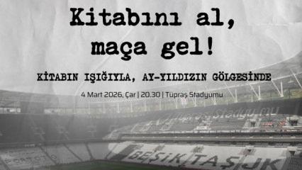 Beşiktaş'tan &ouml;rnek bağış kampanyası: Kitabını al ma&ccedil;a gel