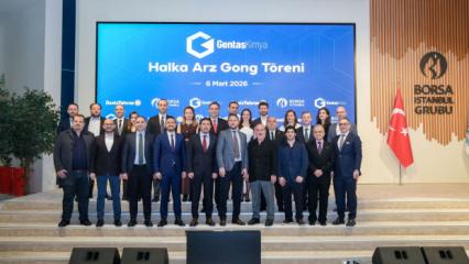 Borsa İstanbul'da gong Gentaş Kimya i&ccedil;in &ccedil;aldı