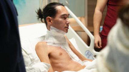 Boynundaki 2 kiloluk k&uuml;tleyle yaşıyordu: T&uuml;rkiye'de sağlığına kavuştu!