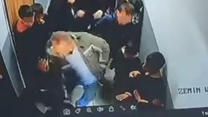 Bu nasıl bir hırs! Okul basıp k&uuml;&ccedil;&uuml;c&uuml;k &ccedil;ocuğa saldırdı