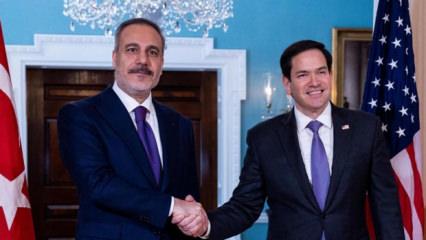 Bakan Fidan, Marco Rubio ile g&ouml;r&uuml;şt&uuml;! 'T&uuml;rkiye'ye desteğimiz tam'