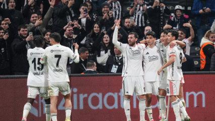D&ouml;rt d&ouml;rtl&uuml;k Beşiktaş! Kartal T&uuml;rkiye Kupası'nda &ccedil;eyrek finalde