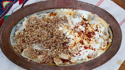 D&uuml;nyada cevizle servis edilen tek mantı: Sinop mantısı