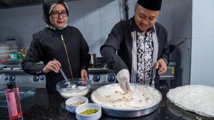 Endonezya'nın Ankara el&ccedil;isi g&uuml;lla&ccedil; i&ccedil;in mutfağa girdi