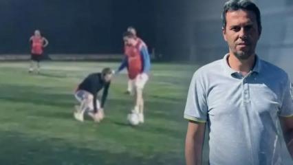 Eski futbolcu halı sahada hayatını kaybetti