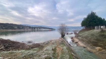 İ&ccedil;me suyu kaynağı G&ouml;lk&ouml;y Barajı'nda su seviyesi y&uuml;zde 90'a ulaştı