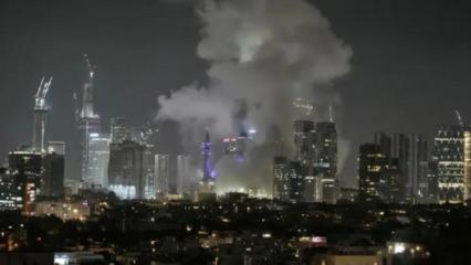 İran dev misilleme başlattı! İsrail'de sirenler &ccedil;alıyor, sığınaklara ka&ccedil;ıyorlar...