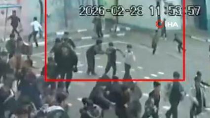 İran&rsquo;da 1 &ouml;ğrencinin hayatını kaybettiği saldırının g&ouml;r&uuml;nt&uuml;leri ortaya &ccedil;ıktı