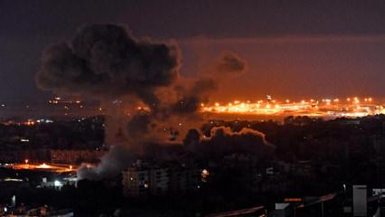 İsrail L&uuml;bnan'a hava saldırısı başlattı! Hizbullah savaşa dahil oldu