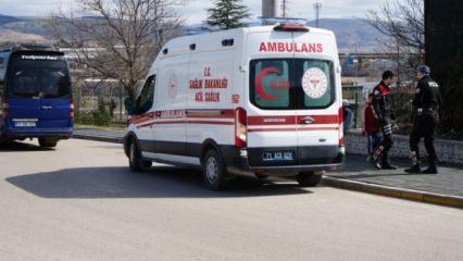 Kadın yolcu dolmuşu kan g&ouml;l&uuml;ne &ccedil;evirdi!