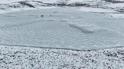 Kent adeta buz tuttu! Termometreler eksi 20'yi g&ouml;rd&uuml;