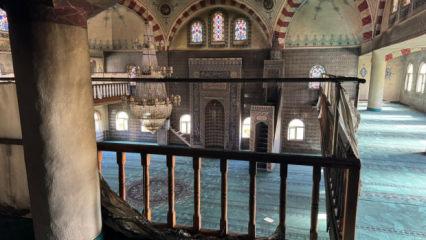 Mersin'de korkutan cami yangını! 