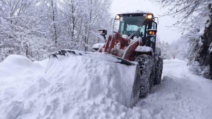 Ordu'da eğitime kar engeli