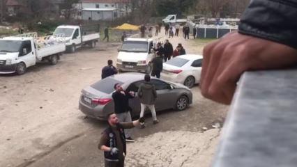 Sakarya'da uyuşturucu firarisini ka&ccedil;ırmak i&ccedil;in polise direndiler