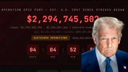 Savaşın maliyeti dudak u&ccedil;uklatıyor! Milyon dolarlar buhar oldu