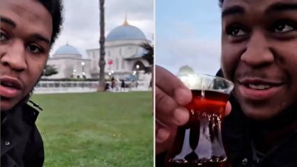 Sultanahmet&rsquo;te duygulandıran iftar: İngiliz gen&ccedil; T&uuml;rk misafirperverliğine hayran kaldı