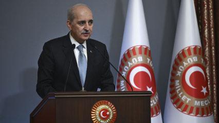 TBMM Başkanı Kurtulmuş: BM G&uuml;venlik Konseyi'nin kafeden farkı kalmamıştır