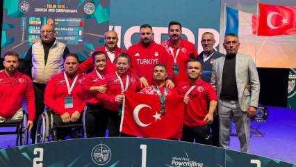 Tiflis'te bayrağımız zirvede! Milli halterci Avrupa şampiyonu