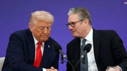 Trump Starmer'ı hedef aldı: Karşımızda Winston Churchill yok!