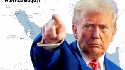 Trump'tan beklenmedik hamle! İran'a H&uuml;rm&uuml;z Boğazı resti! ABD donanması eşlik edecek
