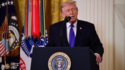 Trump'tan İran a&ccedil;ıklaması: Konuşmak istiyorlar, ge&ccedil; dedim