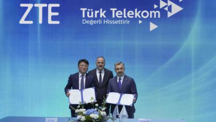 T&uuml;rk Telekom ve ZTE'den 5G akıllı cihaz ve s&uuml;rd&uuml;r&uuml;lebilir teknolojilerde g&uuml;&ccedil;l&uuml; iş birliği