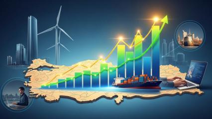 T&uuml;rkiye ekonomisi 22 &ccedil;eyrektir b&uuml;y&uuml;yor: İşte en b&uuml;y&uuml;k katkıyı sağlayan sekt&ouml;rler