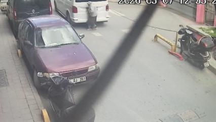 Yaya ge&ccedil;idindeki kadın, geri manevra yapan minib&uuml;s&uuml;n altında kaldı