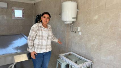 Duyan kulaklarına inanamıyor: Pencereyi s&ouml;k&uuml;p gasilhaneden kefen &ccedil;aldılar