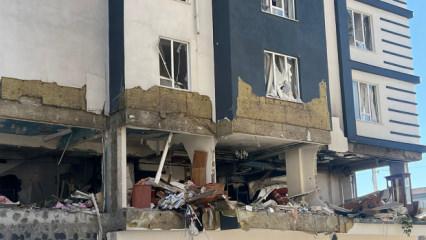 16 yaralı: Niğde&rsquo;deki doğal gaz patlamasındaki yıkım g&uuml;n ağarınca ortaya &ccedil;ıktı