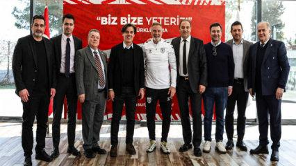 Montella'dan tarihi ma&ccedil; &ouml;ncesi Samsun'a tam destek!