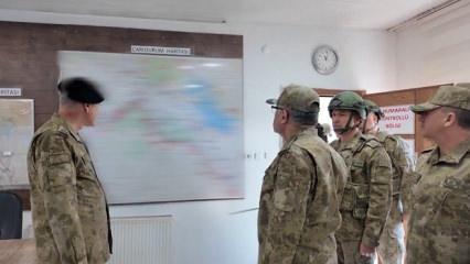 Kara Kuvvetleri Komutanı Tokel, İran sınırında!