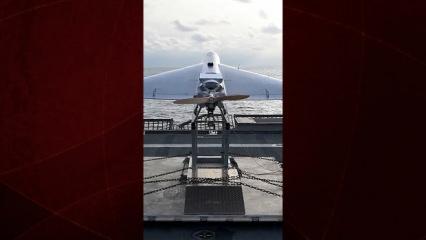 ABD savaş gemisinden 'İran kopyası' kamikaze İHA fırlatıldı