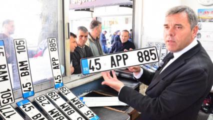 APP plaka yoğunluğu: 2 g&uuml;nde bin plaka değiştirildi