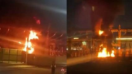 Bağdat'ta İHA saldırısı: Havalimanında yangın alarmı