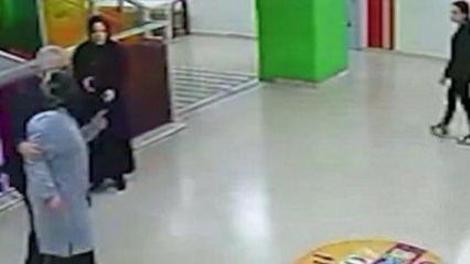 Okulda dehşet anları: M&uuml;d&uuml;r yardımcısına veli saldırısı