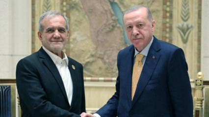 Cumhurbaşkanı Erdoğan, Pezeşkiyan ile telefonda g&ouml;r&uuml;şt&uuml;! İran'dan yeni teklif