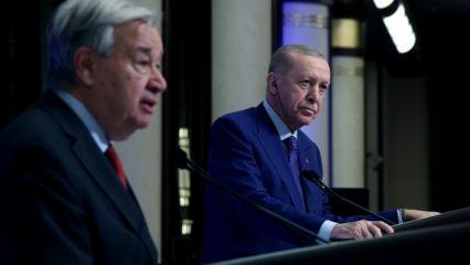 Cumhurbaşkanı Erdoğan'dan son dakika İran a&ccedil;ıklaması! Guterres'ten ABD ve İsrail'e uyarı