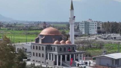 Depremin ardından Hatay&rsquo;da 123&rsquo;&uuml;nc&uuml; cami ibadete a&ccedil;ıldı
