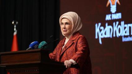 Emine Erdoğan 'AK Parti İstanbul Kadın Kolları ile Vefa İftarı' programına katıldı