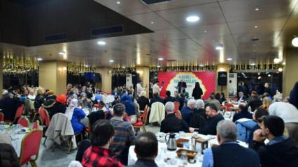Fatih Belediyesi basın mensuplarını sahur sofrasında ağırladı