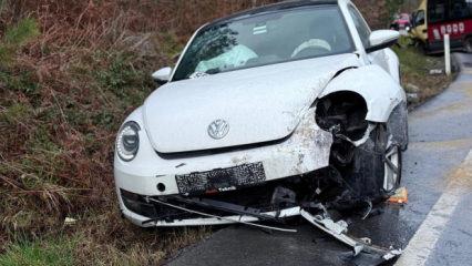 Hatalı sollama zincirleme kazaya neden oldu: 1 &ouml;l&uuml;, 4 yaralı