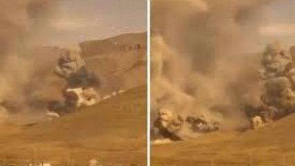 İsrail duyurdu:  "Devrim Muhafızları'na ait yer altı kompleksini vuruldu!"