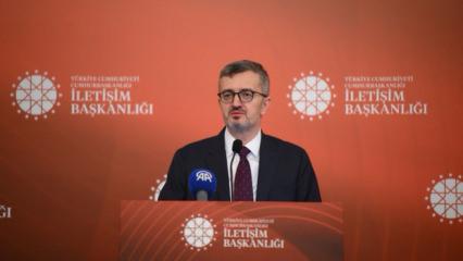 İletişim Başkanı Duran, iftarda basın mensupları ile bir araya geldi