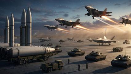 En fazla askeri &uuml;ss&uuml; olan &uuml;lkeler a&ccedil;ıklandı! T&uuml;rkiye'nin ka&ccedil; &uuml;ss&uuml; var?